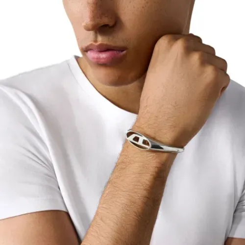 Diesel Armbänder-Oval D Logo Armreif