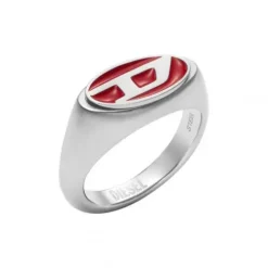 Diesel Ringe-Oval D Logo Ring - DX1444040