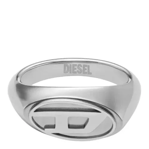 Diesel Ringe-Oval D Logo Ring - DX1475040