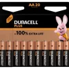 Duracell Batterien-Plus AA / LR6 1.5V Alkaline Batterien 20er Pack