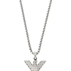 Emporio Armani Halsketten-Eagle Logo Halskette - EGS3169040
