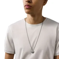 Emporio Armani Halsketten-Eagle Logo Halskette - EGS3169040