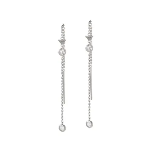 Emporio Armani Ohrringe-Eagle Logo Ohrhänger - EG3617040