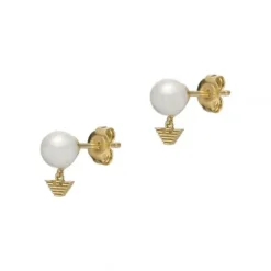 Emporio Armani Ohrringe-Eagle Logo Ohrstecker - EG3583710