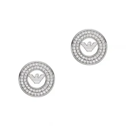 Emporio Armani Ohrringe-Eagle Logo Ohrstecker - EG3587040