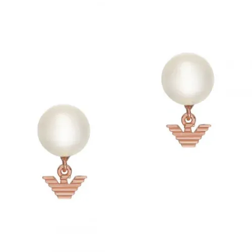 Emporio Armani Ohrringe-Eagle Logo Ohrstecker - EG3584221