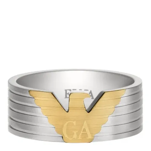Emporio Armani Ringe-Eagle Logo Ring - EGS3076040