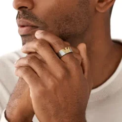 Emporio Armani Ringe-Eagle Logo Ring - EGS3076040