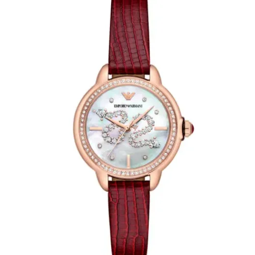 Emporio Armani Lederarmband-Mia - AR11646