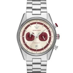Emporio Armani Metallarmband-Racer Chronograph - AR11645