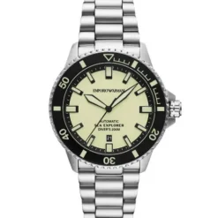 Emporio Armani Metallarmband-Sea Explorer Automatic - AR60083