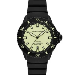 Emporio Armani Silikonarmband-Sea Explorer Automatic - AR60085