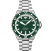 Emporio Armani Metallarmband-Sea Explorer Automatic - AR60080