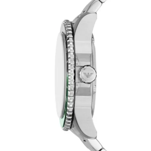 Emporio Armani Metallarmband-World Explorer GMT - AR11589