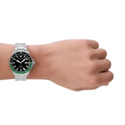 Emporio Armani Metallarmband-World Explorer GMT - AR11589