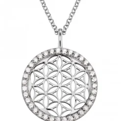 Engelsrufer Halsketten-Balance Halskette Lebensblume - ERN-LILLIFL-ZI