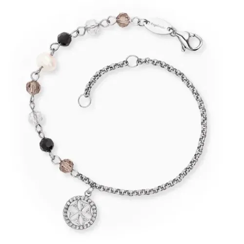 Engelsrufer Fusskette-Boho Lebensblume Armband-Fusskette - ERBS-LILLIFL-ZI