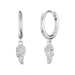 Engelsrufer Ohrringe-Creolen Flying Wings - ERE-FLYWING1-ZI-CR