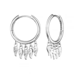 Engelsrufer Ohrringe-Creolen Flying Wings - ERE-FLYWING5-CR