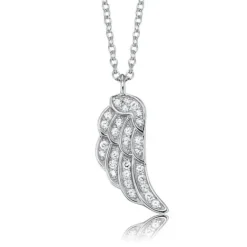 Engelsrufer Halsketten-Halskette Flügel Silber - ERN-LILWING-ZI