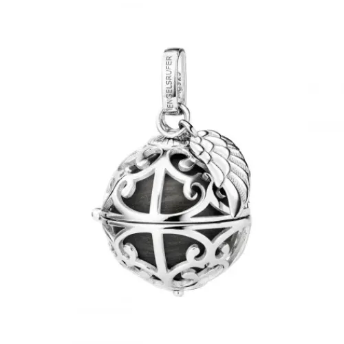 Engelsrufer Damenschmuck-mit Flügel Perlmutt Grau Silber