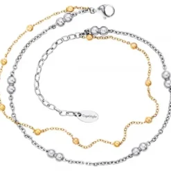 Engelsrufer Fusskette-Moonlight Twin Fusskette - ERFS-LILMOON-G