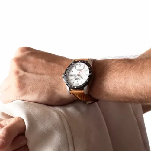 Festina Lederarmband-Calendario Titanium - F20699/1