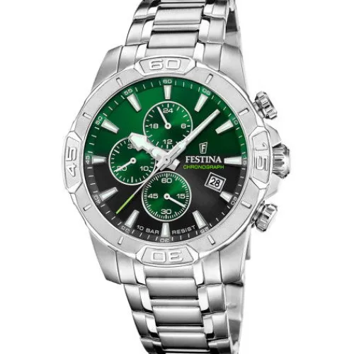 Festina Metallarmband-Timeless Chronograph - F20704/5
