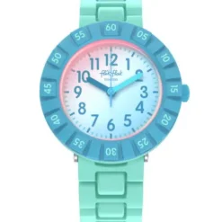 Flik Flak Swiss Made Uhren-Blue Splash - FCSP126