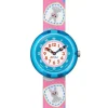 Flik Flak Swiss Made Uhren-Camping Badge Pink - FBNP091