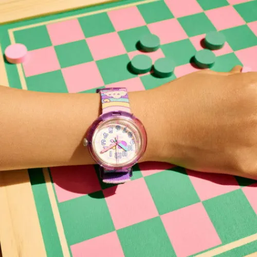 Flik Flak Swiss Made Uhren-Cloud Level - FPNP136