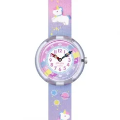 Flik Flak Swiss Made Uhren-Cuddly Unicorn - FBNP213