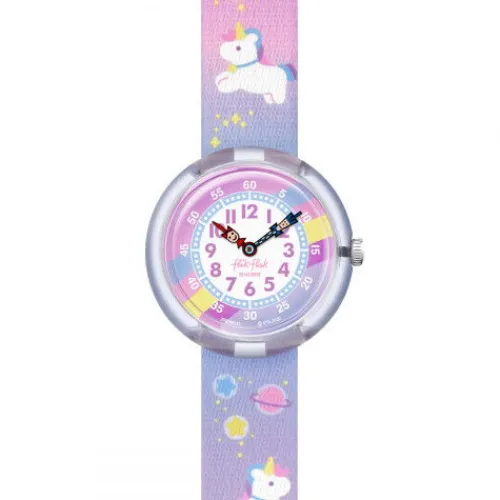Flik Flak Swiss Made Uhren-Cuddly Unicorn - FBNP213
