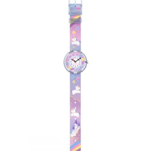 Flik Flak Swiss Made Uhren-Cuddly Unicorn - FBNP213