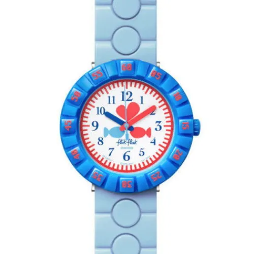 Flik Flak Swiss Made Uhren-Fish In Love - FCSP071