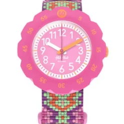 Flik Flak Swiss Made Uhren-Loop in Pink - FPSP072