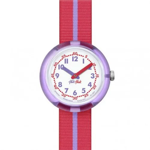 Flik Flak Swiss Made Uhren-Purple Band - FPNP021