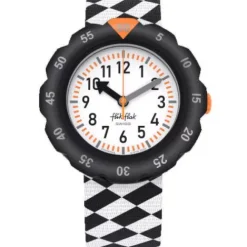 Flik Flak Swiss Made Uhren-Race Flag - FPSP069
