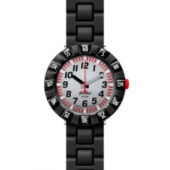 Flik Flak Swiss Made Uhren-Sketch in Black - FCSP118C