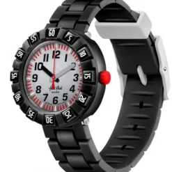 Flik Flak Swiss Made Uhren-Sketch in Black - FCSP118C