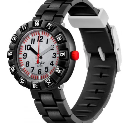 Flik Flak Swiss Made Uhren-Sketch in Black - FCSP118C