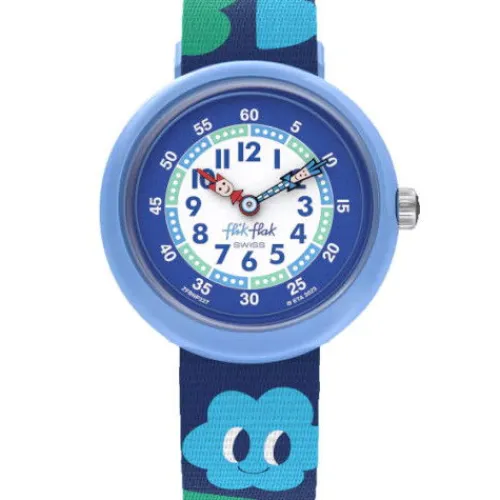 Flik Flak Swiss Made Uhren-Smiling Clouds - FBNP227