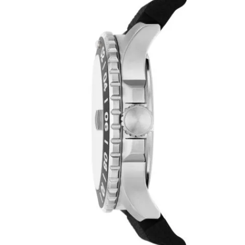 Fossil Silikonarmband-Blue GMT - FS6036