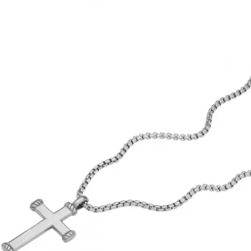 Fossil (Kette mit) Kreuz-Jewelry Halskette - JF04401040