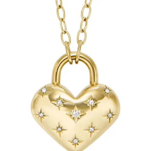 Fossil (Kette mit) Herz-Sadie Halskette - JF04829710