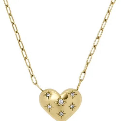 Fossil (Kette mit) Herz-Sadie Halskette - JF04856710