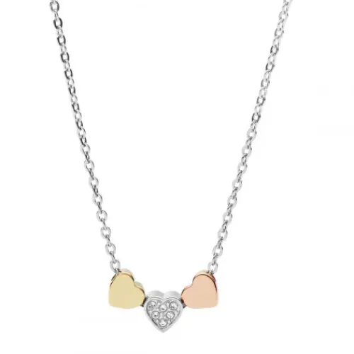Fossil (Kette mit) Herz-Vintage Motifs Halskette - JF02856998
