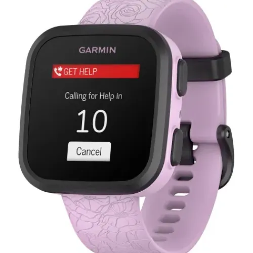 Garmin Smartwatches-Bounce Lilac Floral - 010-02448-21