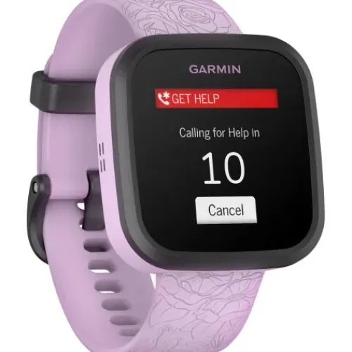 Garmin Smartwatches-Bounce Lilac Floral - 010-02448-21