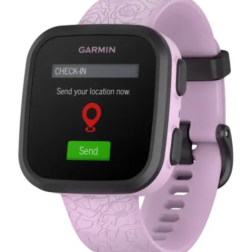 Garmin Smartwatches-Bounce Lilac Floral - 010-02448-21